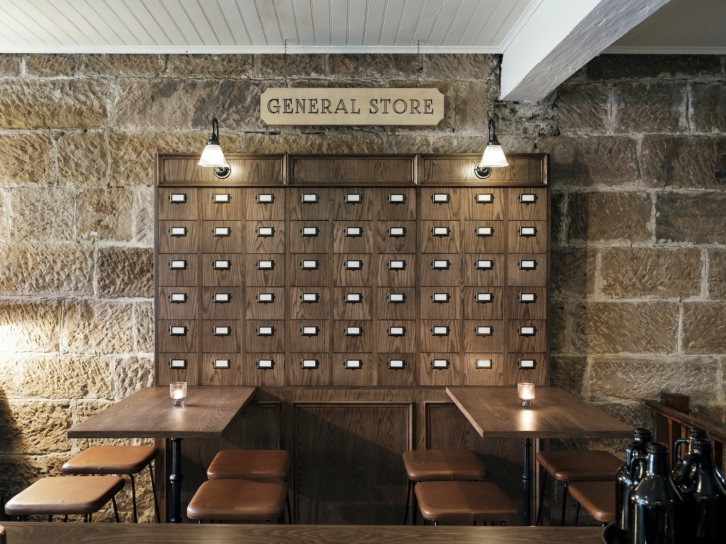 Bar Gin Hospitality Interior design Architecture Heritage Sydney rocks