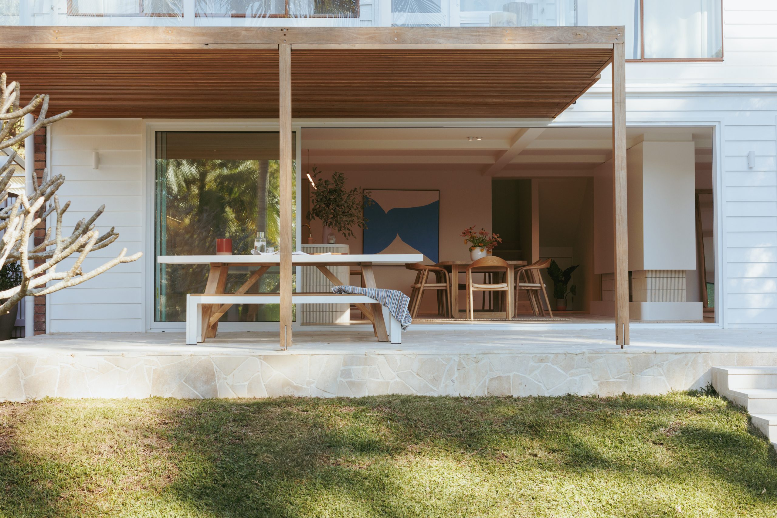 Four Bayes beach house Avalon Northern Beaches Sydney Architecture Interior design