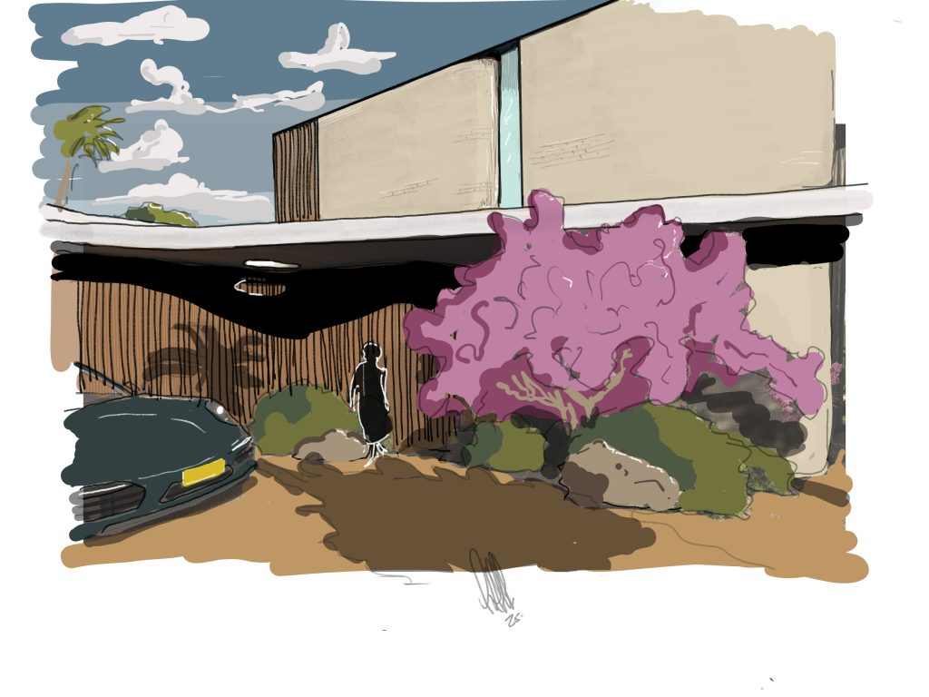 punto di vista sketch by buck&simple architect peter james ahern