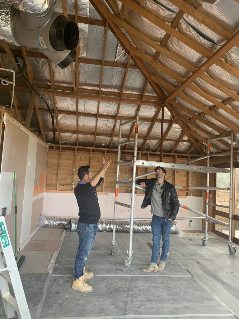 Site assistance with Peter Ahern