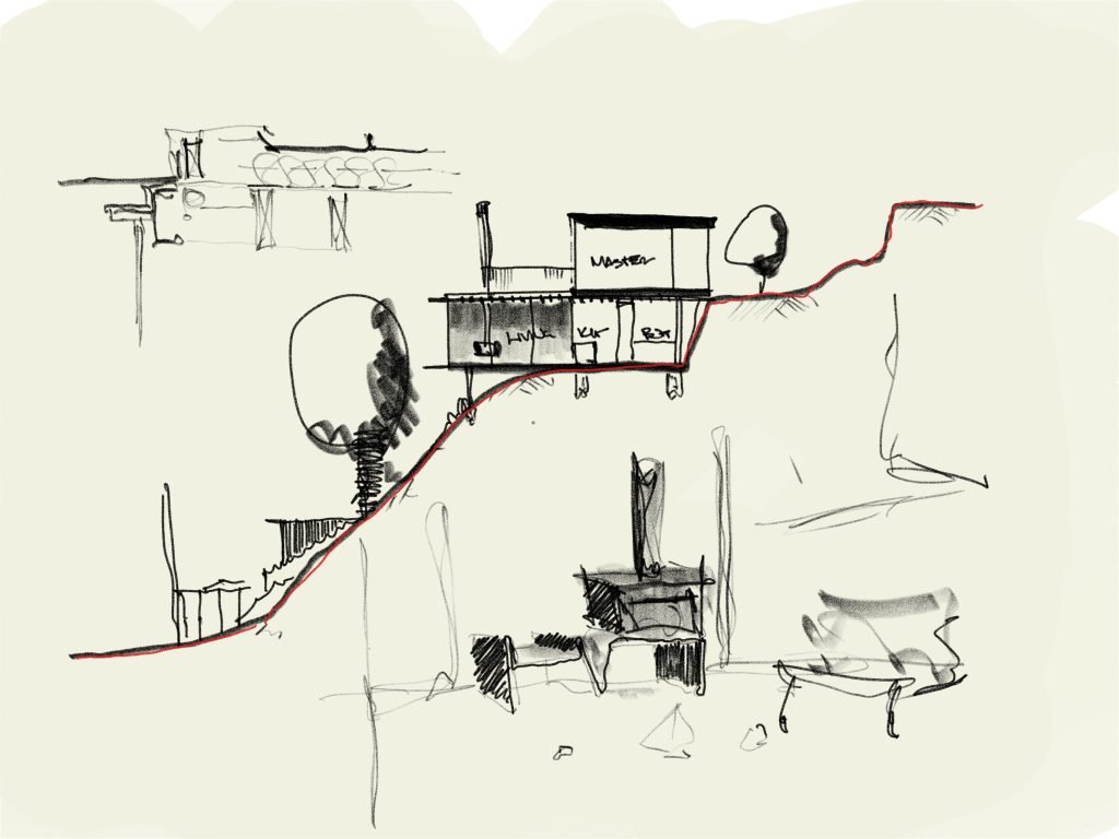 Peak Mojo northern beaches steep site architecture by buck&simple