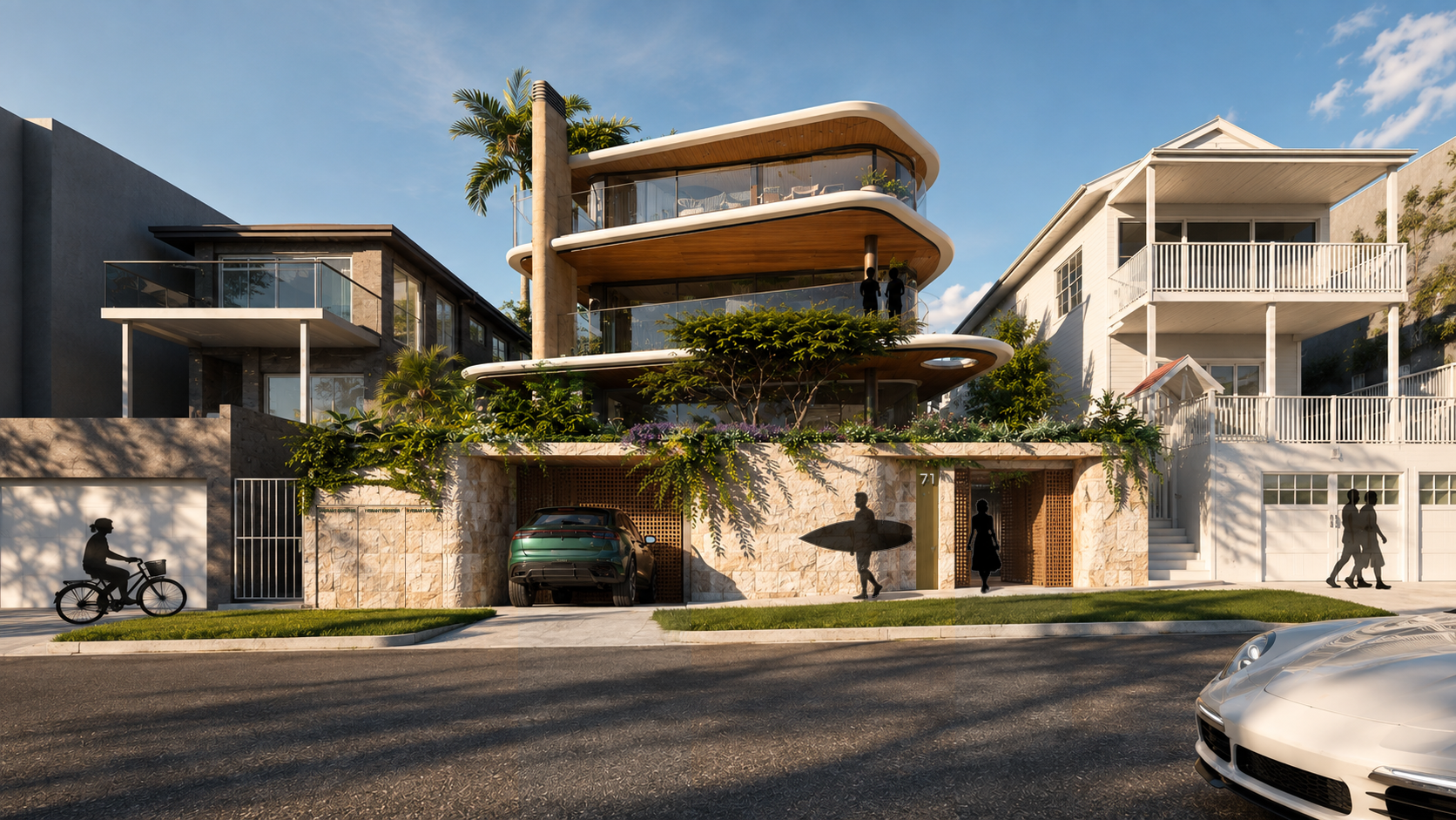 Driftwood Luxury coastal architecture manly